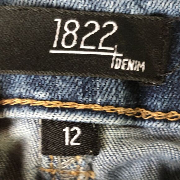 1822 denim jeans Distressed Tapered size 12 - Picture 4 of 15